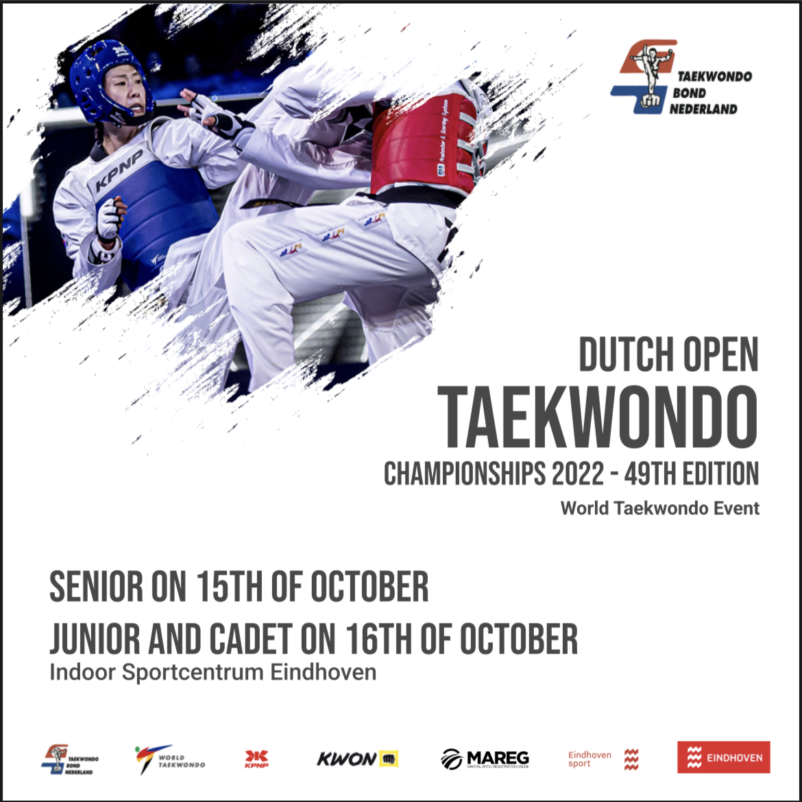 Next weekend, the G-2 world ranking tournament, Dutch Open, held in Eindhoven.  Taekwondo Sportschule Cinar e.V. Wuppertal