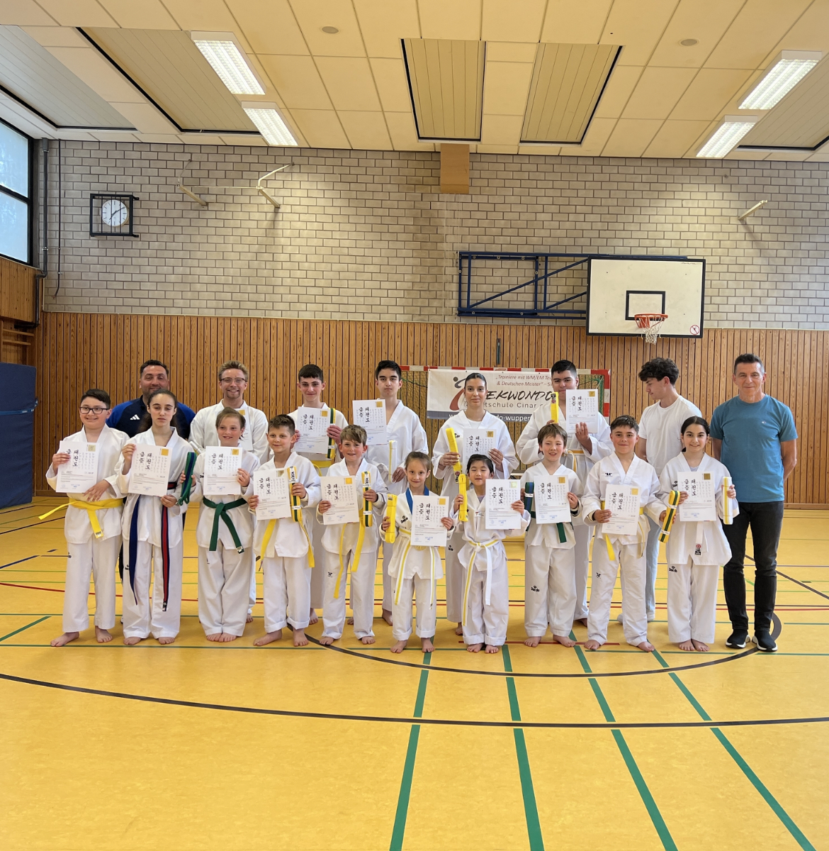  „Gürtelprüfung“Taekwondo Sportschule Cinar e. V. – Wuppertal (Elberfeld)